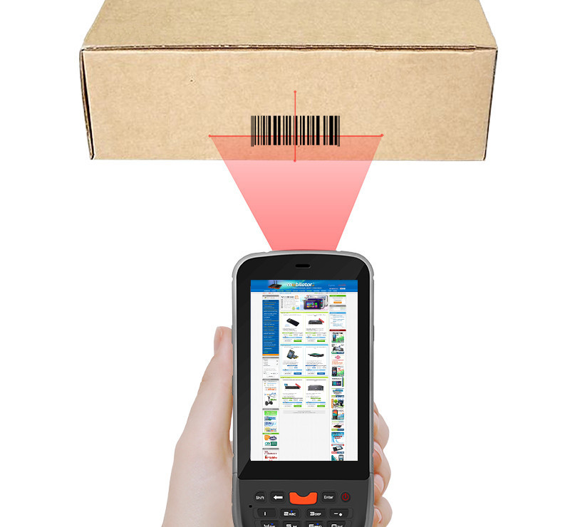 MobiPad rugged data collector rfid nfc wi-fi 1d 2d printer Windows CE