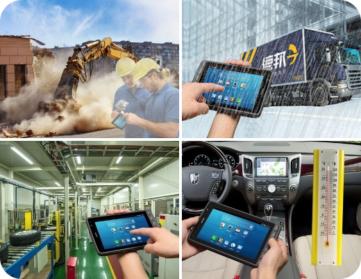 mobipad apad 4g wi-fi tablet rugged industrial nfc 2d scanner
