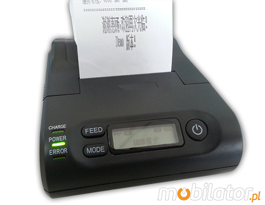 MobiPrint MP-T7 Drukarka igowa DOTMATRIX mini drukarka kodw mechanizm epson Interfejs  Bluetooth USB Mobilna Drukarka mobilator.pl windows android  New Portable Devices mae drukarki paragonw