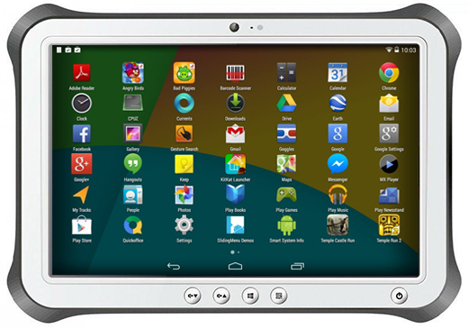 processor z3735d 10.1 rugged tablet