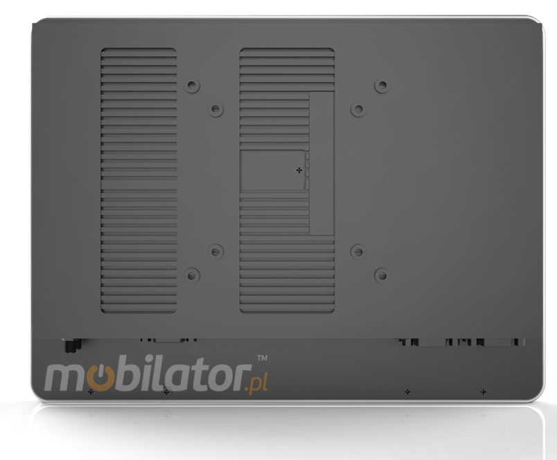 Mobilator CTPC1013RD Flat Design PCAP Fanless Touch PC, LED panel, 10 points touch screen, built-in WIFI, 12V DC input