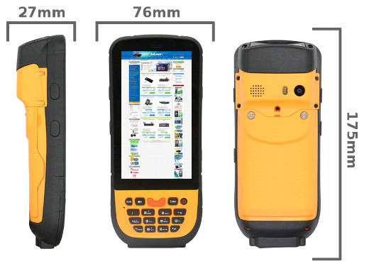 MobiPad rugged data collector rfid nfc wi-fi 1d 2d printer bluetooth Windows CE