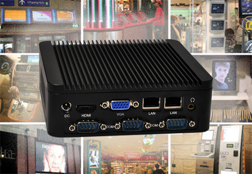 Przemysowy Fanless MiniPC  MBOX Nuc Q180P