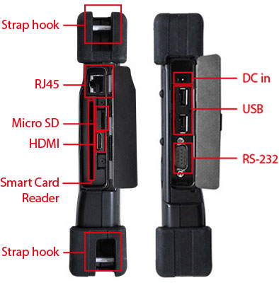 RS 232 tablet przemysowy imobile ib-8