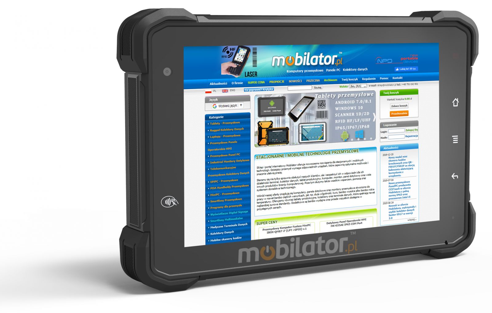 laptop industrial military resistant waterproof dustproof with windows 10