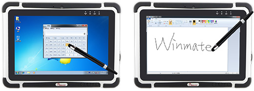 winmate m101b stylus capacitive rubber