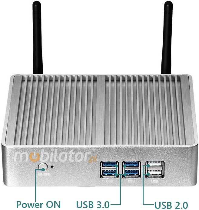 MiniPC yBOX-X32 Mic Audio USB3.0 USB2.0 connectors