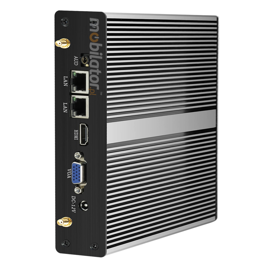 Computer Industry Fanless MiniPC yBOX - X34 2x lan 2x com new design look mobilator fast lan rj45