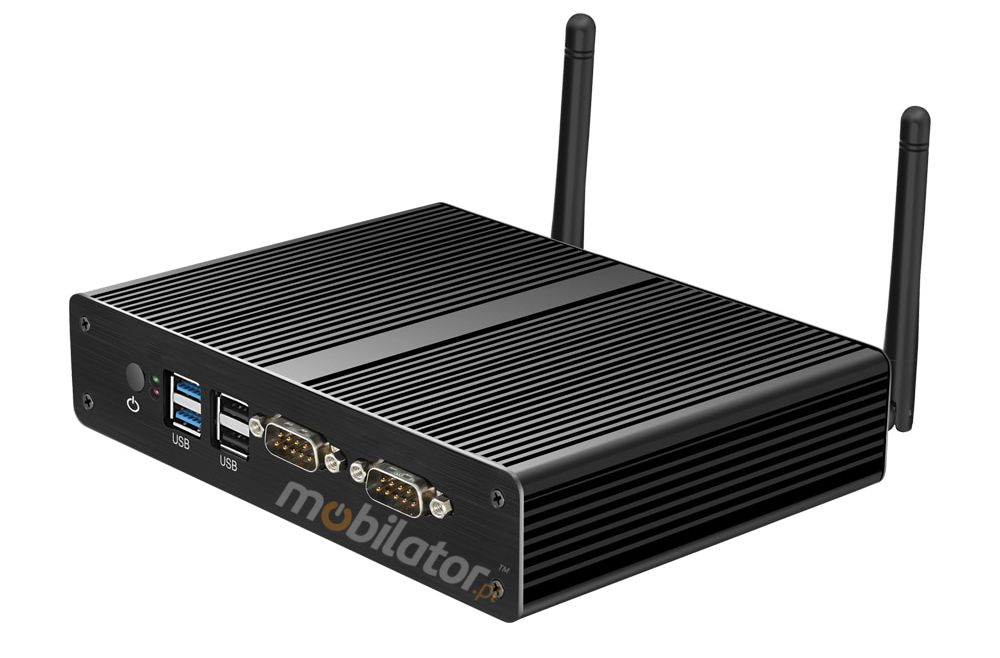 Computer Industry Fanless MiniPC yBOX - X34 2x lan 2x com new design look mobilator fast lan rj45