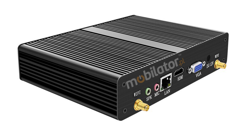 Computer Industry Fanless MiniPC  MiniPC yBOX - X34 i3 new design look mobilator fast lan rj45