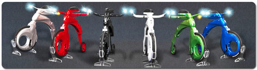 Yikebike rowerek mobilno rower przemieszczanie sie praca dom wyjazd