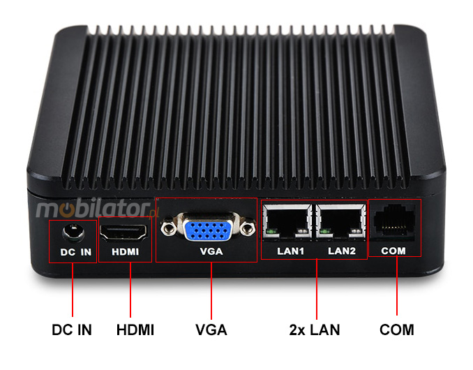 Computer Industry Fanless MiniPC with 2 LAN cards  MiniPC yBOX-X29 - J1900 Barebonenew design size small unique mobilator fast 2 lan rj45