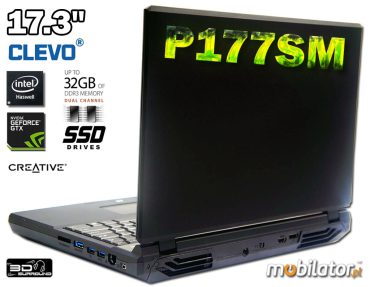 Laptop - Clevo P177SM v.8.1
