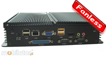 Industrial Fanless MiniPC IBOX-N2800B