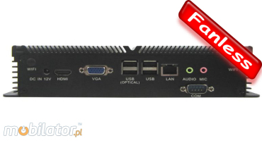 Industrial Fanless MiniPC IBOX-D525
