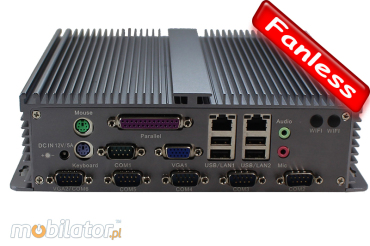 Industrial Fanless MiniPC IBOX-D2550A Top (3G) 