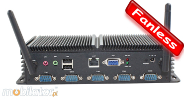 Industrial Fanless MiniPC IBOX-N2800 High