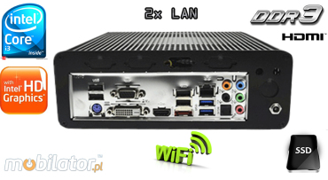 3x Industrial MiniPC mBOX-3240 2LAN v.3