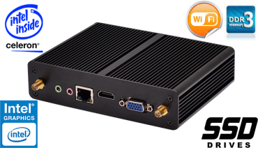 10x Industrial Fanless MiniPC mBOX Nuc M180 v.4