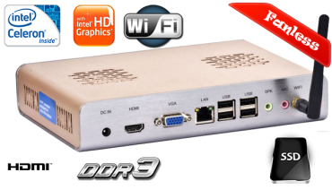 Industrial Fanless MiniPC mBOX-T30V v.3
