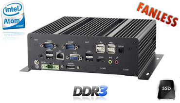 Industrial Fanless MiniPC bBOX-N2800-C2 v.2