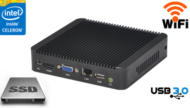 Industrial Fanless MiniPC mBOX Nuc Q180-02 v.3
