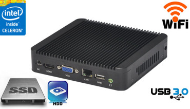 3x Industrial Fanless MiniPC mBOX Nuc Q190-02 v.3