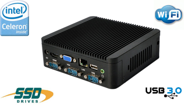 Industrial Fanless MiniPC mBOX Nuc Q180C v.4