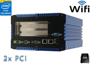 Fanless Industrial Computer MiniPC IBOX- 1037UE (2PCI) v.2
