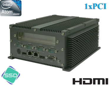 Fanless Industrial Computer MiniPC moBOX-525P1 (PCI) v.3