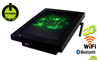 Industrial ANDROID Touch Panel PC AV-Panel 10.1 inch IP54 v.6.1