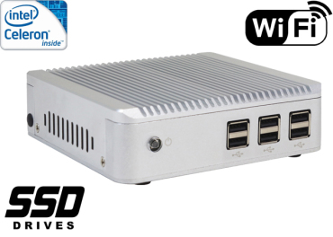Industrial Computer Fanless MiniPC Nuc IBOX-Nano-1037U-N7 v.3