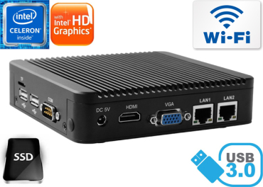 Industrial Computer Fanless MiniPC Nuc IBOX-501 N1-A v.3