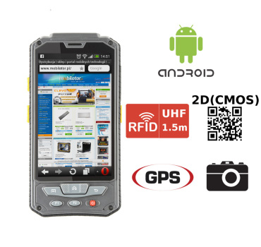 Industrial Data Collector MobiPad H9 UHF v.3