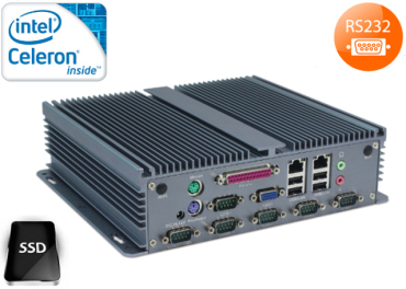 Industrial Computer Fanless MiniPC IBOX-206(1037UL2) v.1