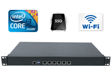 Industrial Computer Fanless MiniPC Nuc IBOX-NS-1U8L i3 v.1