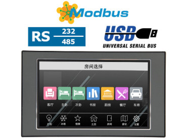 Ekran HMI do kontroli i regulacji napicia maszyn