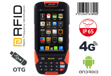 Rugged data collector MobiPad A80NS 1D Laser Honeywell + LF + OTG