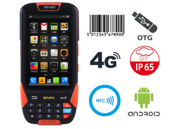 Rugged data collector MobiPad A80NS 1D Laser Motorola + NFC + OTG