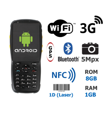  Industrial Data Collector MobiPad A351 HIGH - 1D Laser Motorola SE955