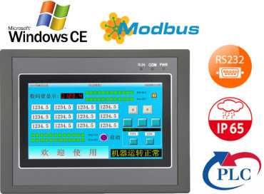 Industrial Operator Panel HMI EX43HA + PLC v.2