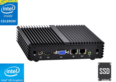 Industrial Fanless MiniPC mBOX Nuc Q107S-01 v.1