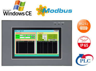Industrial Operator Panel HMI EX50KH + PLC v.2