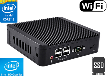Industrial Fanless MiniPC mBOX Nuc Q220N-02 v.2