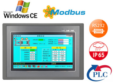 Industrial Operator Panel HMI EX70HA + PLC v.8