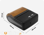 Mini Mobile Printer MobiPrint SQ801 - Bluetooth + USB - photo 2