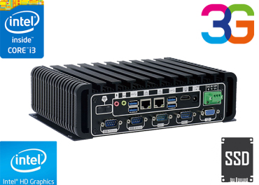 Computer Industrial Fanless MiniPC IBOX-601i3U v.1.1