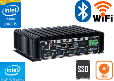 Computer Industrial Fanless MiniPC IBOX-620i5U v.3
