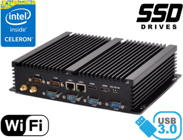3 YEARS WARRANTY Industrial Computer Fanless MiniPC HyBOX 0B4PMF-2955U v.1