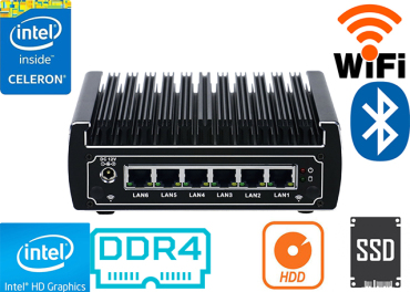 Computer Industrial Fanless MiniPC IBOX-513NA v.6